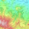 Topografische kaart Kecamatan Nanggung, hoogte, reliëf