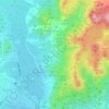 Topografische kaart Colmenarejo, hoogte, reliëf