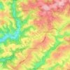 Topografische kaart Seelscheid, hoogte, reliëf