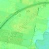 Topografische kaart El Paso, hoogte, reliëf