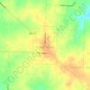 Topografische kaart Prairie Home, hoogte, reliëf
