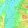 Topografische kaart Keskastel, hoogte, reliëf