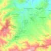 Topografische kaart Temsamane ⵜⴻⵎⵙⴰⵎⴰⵏ تمسمان, hoogte, reliëf