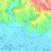 Topografische kaart Arbing, hoogte, reliëf