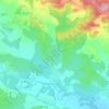 Topografische kaart Brugairolles, hoogte, reliëf