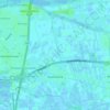 Topografische kaart Raamsdonk, hoogte, reliëf