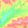 Topografische kaart Villarrasa, hoogte, reliëf