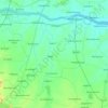 Topografische kaart Mantralayam, hoogte, reliëf