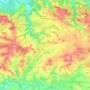 Topografische kaart 24560, hoogte, reliëf