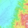 Topografische kaart Zăbala, hoogte, reliëf