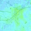 Topografische kaart Routh, hoogte, reliëf