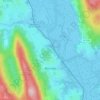 Topografische kaart Murueta, hoogte, reliëf