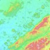 Topografische kaart Kalimela, hoogte, reliëf