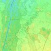 Topografische kaart 77977, hoogte, reliëf