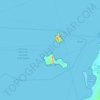 Topografische kaart Isole Egadi, hoogte, reliëf