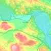 Topografische kaart Alcanadre, hoogte, reliëf