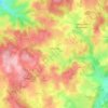 Topografische kaart Espinasse, hoogte, reliëf