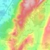 Topografische kaart Arrimal, hoogte, reliëf