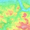 Topografische kaart 32602, hoogte, reliëf