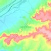 Topografische kaart Valles de Palenzuela, hoogte, reliëf