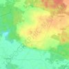Topografische kaart Kotla, hoogte, reliëf