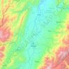 Topografische kaart Neiva, hoogte, reliëf