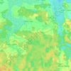 Topografische kaart Goyatz, hoogte, reliëf