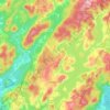 Topografische kaart Hopatcong, hoogte, reliëf