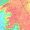 Topografische kaart Clima Bom, hoogte, reliëf