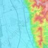 Topografische kaart 69502, hoogte, reliëf