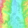 Topografische kaart Marsac-en-Livradois, hoogte, reliëf