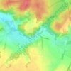 Topografische kaart La Néthen, hoogte, reliëf