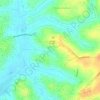 Topografische kaart Mukhathala Kulam, hoogte, reliëf