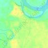 Topografische kaart Майское, hoogte, reliëf