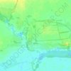 Topografische kaart Маливо, hoogte, reliëf