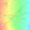 Topografische kaart Mirhama, hoogte, reliëf