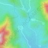 Topografische kaart Gumma Gedda, hoogte, reliëf