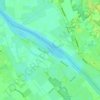 Topografische kaart Maas, hoogte, reliëf
