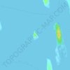 Topografische kaart Big Gooseberry Island, hoogte, reliëf