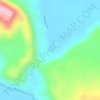Topografische kaart Kampung Sual, hoogte, reliëf