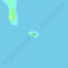 Topografische kaart Buguitay Island, hoogte, reliëf