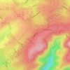 Topografische kaart Entensumpf, hoogte, reliëf