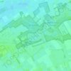 Topografische kaart It Mandefjild, hoogte, reliëf
