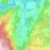 Topografische kaart Vea, hoogte, reliëf