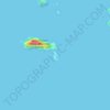 Topografische kaart Araara Island, hoogte, reliëf