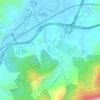 Topografische kaart Sungai Semantut, hoogte, reliëf