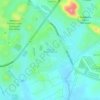 Topografische kaart Kampung FELDA Sendayan, hoogte, reliëf