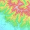 Topografische kaart Mehao WLS, hoogte, reliëf