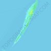 Topografische kaart ހަނިމާދޫ, hoogte, reliëf