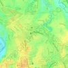 Topografische kaart Taman Provence, hoogte, reliëf
